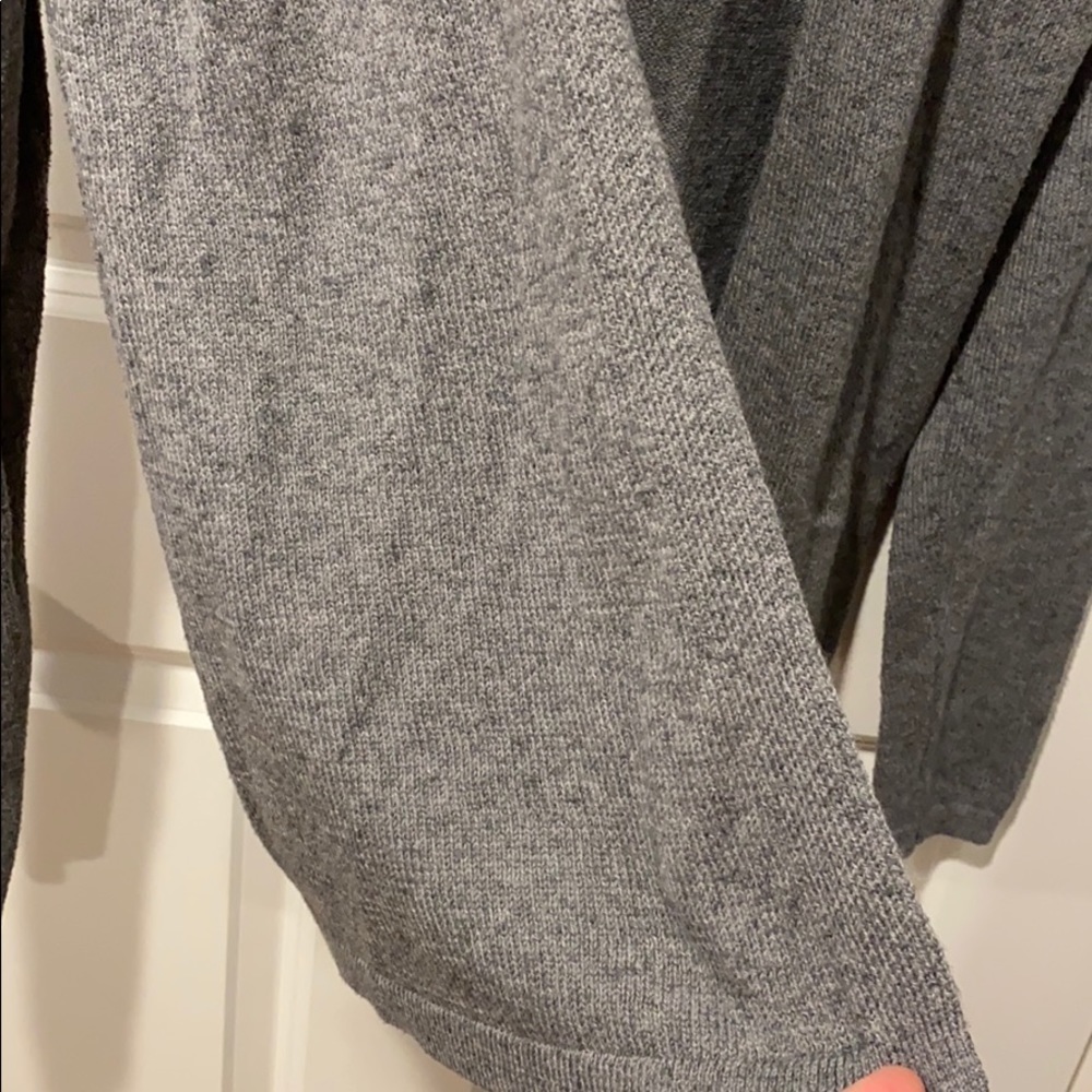 ON Gray Open Front Cardi sz M EUC - Picture 4 of 6